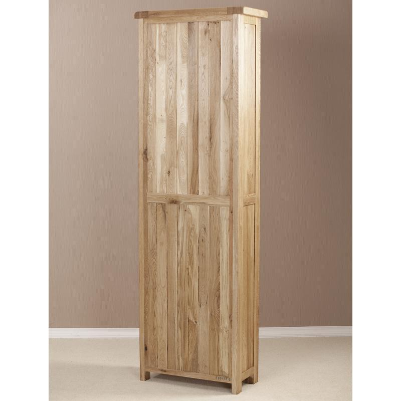 Kingsbury Solid Oak Tall Narrow Bookcase